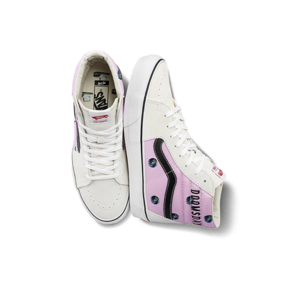 Vans Cali Thornhill Dewitt x Vault sk8 Hi Pink Doomsday Foreplay 11.5